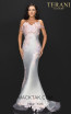 Terani 2011E2093 Silver Blush Front Dress
