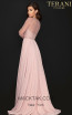 Terani 2011M2164 Rose Back Dress
