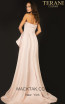 Terani 2012P1288 Blush Back Dress