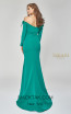 Terani Couture 1921E0117 Teal Back Evening Dress