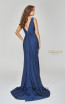 Terani Couture 1921E0121 Navy Back Dress