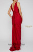 Terani Couture 1921E0121 Red Back Dress
