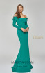 Terani Couture 1921E0121 Teal Front Dress