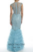 Terani Couture 1521GL0816 Aqua Back Dress