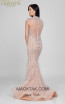 Terani Couture 1721GL4446 Blush Back Dress