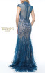 Terani Couture 1721GL4446 Turquoise Back Dress