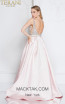 Terani 1811P5249 Blush Nude Back Dress