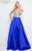 Terani Couture 1811P5249 Royal Nude Front Dress