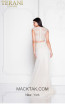 Terani Couture 1811P5707 Champagne Back Dress