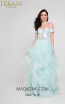 Terani Couture 1811P5838 Celedon Front Dress