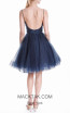 Terani Couture 1821H7761 Navy Back Dress