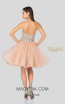 Terani Couture 1911P8016 Blush Nude Back Dress
