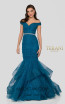Terani Couture 1911P8366 Teal Front Dress
