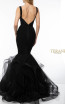 Terani Couture 1911P8640 Black Back Dress