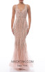 Terani Couture 1912GL9573 Blush Nude Front Dress