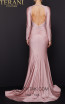 Terani Couture 1912P8281 Rose Back1 Dress