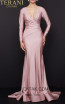 Terani Couture 1912P8281 Rose Front Dress