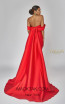 Terani Couture 1921E0093 Red Back Dress