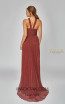 Terani Couture 1921E0093 Wine Back Dress
