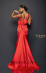 Terani Couture 1921E0100 Red Back Dress