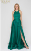 Terani Couture 1921E0102 Green Front Dress
