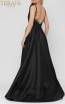 Terani Couture 1921M0486 Black Back Dress