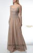 Terani Couture 1921M0504 Nude Front Dress