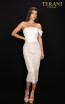 Terani 2011C2017 Ivory Nude Front Dress