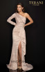 Terani 2011E2038 Mocha Front Dress