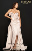 Terani 2011E2073 Rose Gold Front Dress