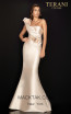 Terani 2011E2424 Champagne Front Dress