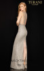 Terani 2011GL2217 Silver Back Dress