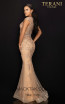 Terani 2011GL2224 Blush Rose Gold Back Dress