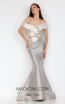 Terani Couture 2011M2159 Champ Taupe Front Dress