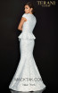 Terani 2011M2166 Ice Blue Back Dress