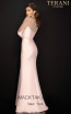 Terani 2011M2457 Blush Back Dress