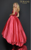 Terani 2011P1043 Fuchsia Back Dress