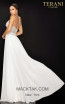 Terani 2011P1051 Ivory Back Dress