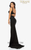 Terani 2011P1061 Black Back Dress