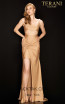Terani 2011P1061 Nude Front Dress