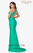 Terani 2011P1066 Emerald Back Dress