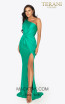 Terani 2011P1066 Emerald Front Dress
