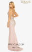 Terani 2011P1069 Rose Back Dress