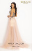 Terani 2011P1070 Blush Back Dress