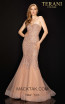 Terani 2011P1148 Blush Nude Front Dress