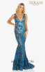 Terani 2011P1154 Royal Nude Front Dress