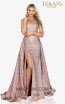 Terani 2011P1164 Mink Front Dress