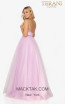 Terani 2011P1232 Lilac Back Dress
