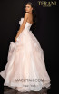 Terani 2011P1459 Blush Ivory Back Dress