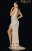 Terani 2011P1460 Ivory Nude Back Dress